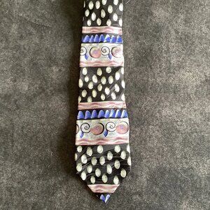 Jerry Garcia Collection Virtual Reality Ape Tie 100% Silk Made In USA